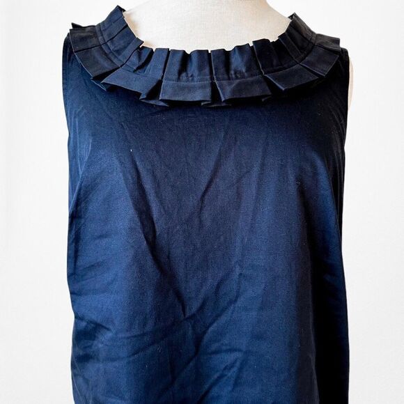 Vintage Y2K Talbots Blue Shift Sheath Mini Cocktail Party Dress Size 6P/M - Picture 8 of 8